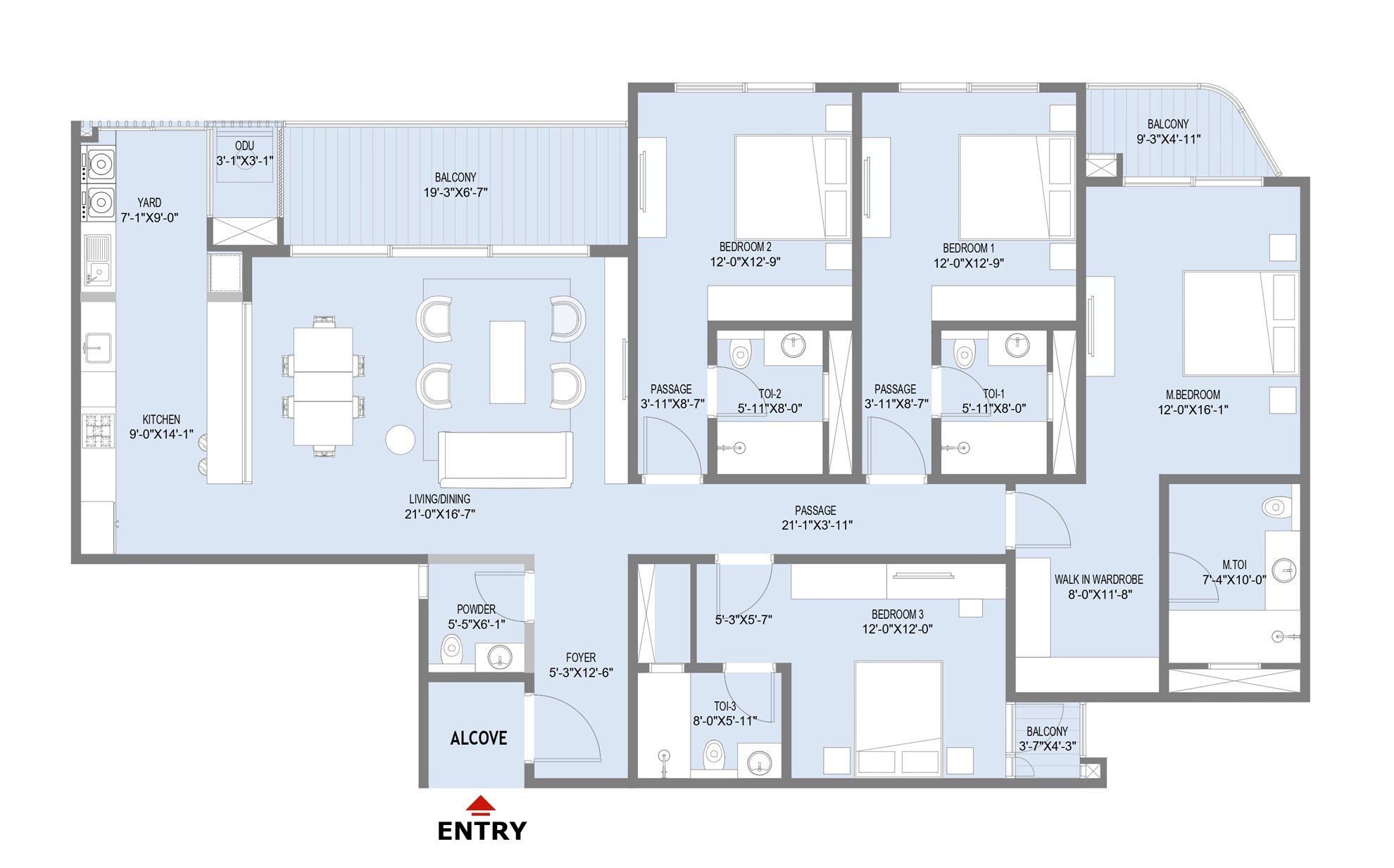 4BHK-floorplan-2700-3300 sq.ft